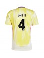 Juventus Federico Gatti #4 Replika Borta Kläder 2024-25 Kortärmad